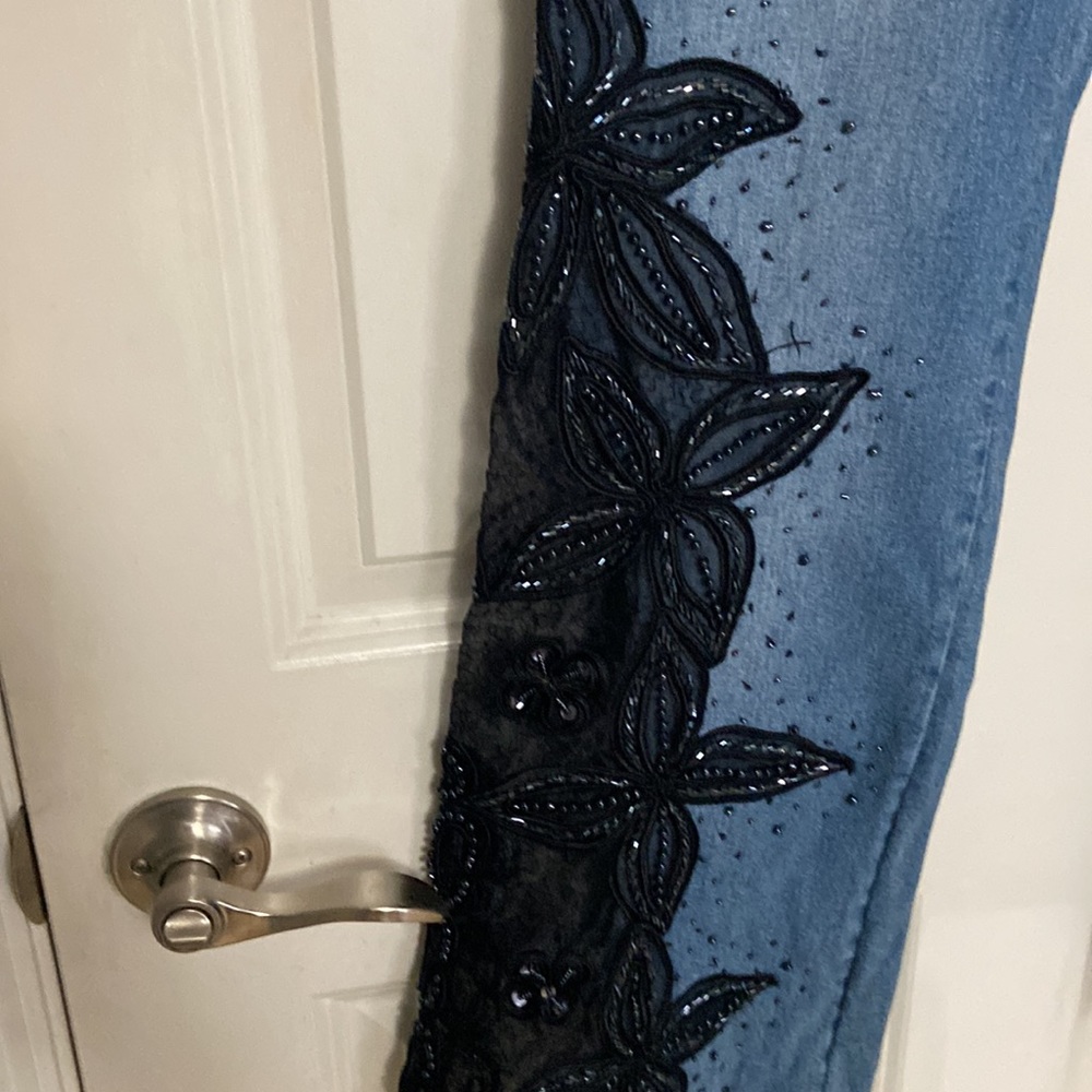 Fancy jeans for night out. I bought these on a whim in Vegas - Picture 4 of 8